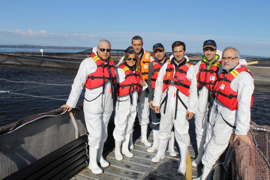 Importadores de 12 países conocieron el cultivo de salmones en Chile